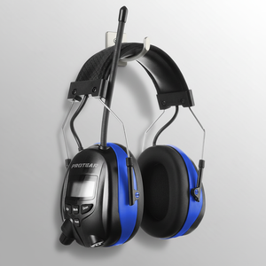 Auriculares con Radio AM/FM, Pantalla Digital, Reducción de Ruido, Protección Auditiva, Seguridad, Entrenamiento Táctico, BT, Intrínsecamente Seguros - Product Image 2