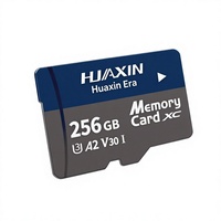 Tarjeta de Memoria Micro SD A2 U3 de Alta Velocidad de Transferencia, de 32GB a 256GB, de Plástico, Gran Capacidad de Almacenamiento para Cámaras Deportivas, Compatible con SDXC