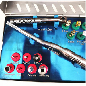 Kit d'expansion osseuse dentaire, instruments chirurgicaux de perçage pour sinus lift et implantation, osseotome, classe I, certifié CE, Vaslcare - Product Image 3