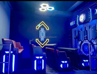 Équipement professionnel pour parcs d'attractions, simulateur de cinéma volant circulaire 5D, théâtre volant 7D