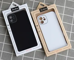 Accesorios para Teléfono Celular Caja personalizada Embalaje Accesorios para teléfono colgantes Cajas de embalaje para caja de teléfono