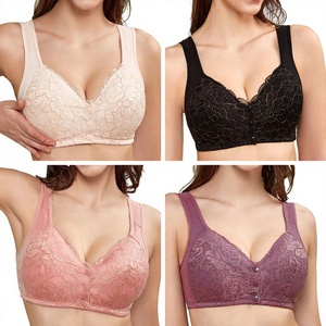 Sujetador deportivo cómodo y transpirable de tela no tejida para mujer, sin aros, ajustable, bordado, sexy, tipo chaleco, para verano, sin aros de acero. - Product Image 3