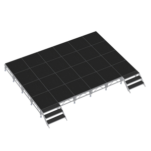Sự kiện nhôm sân khấu bục 1.22*1.22m hoặc 1.22*2.44m di động sân khấu di động nền tảng buổi hòa nhạc sự kiện đám cưới sân khấu di động - Product Image 4
