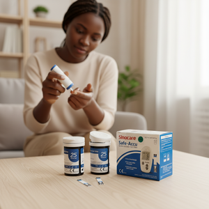 แผ่นทดสอบระดับน้ำตาลในเลือดทรู เมทริกซ์ 50 แผ่น/กล่อง ซิโนแคร์ เซฟ แอคคิว - Product Image 3