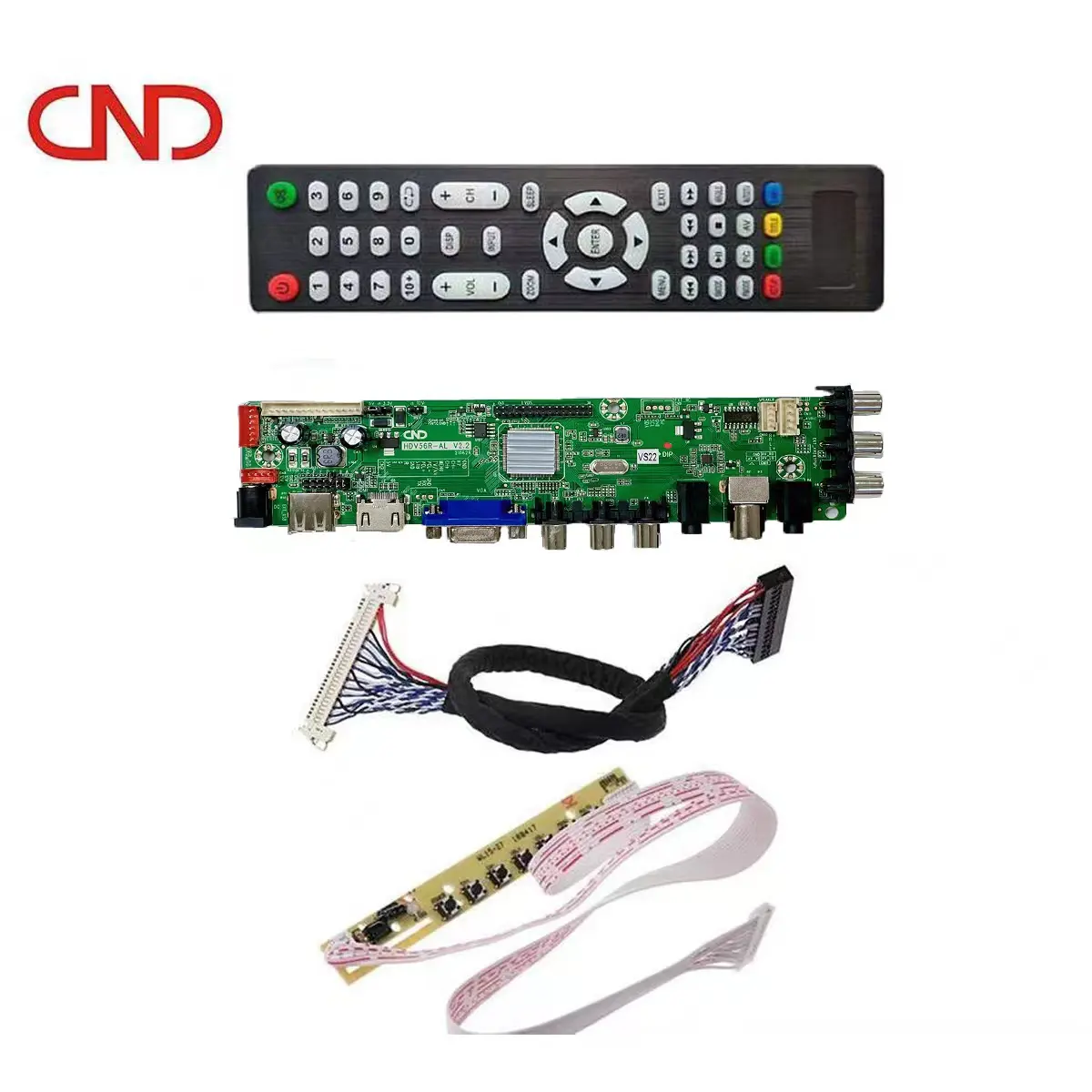 CND ที่ดีที่สุดราคา HDV56R-AS LCD LED TV อะไหล่ Universal V56 LCD Universal TV บอร์ดหลัก