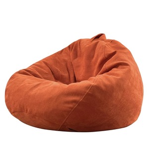 Fauteuil paresseux Bean Bag en tissu velours de lin épaissi, idéal pour s'asseoir ou s'allonger, fauteuil inclinable une place - Product Image 5