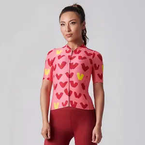 2023 sexy women new design breathable wholesale cycling jersey quick dry classic bike jerseys