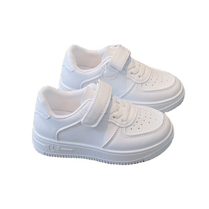 Scarpe <span class=keywords><strong>bianche</strong></span> per bambini scarpe da ginnastica <span class=keywords><strong>bianche</strong></span> primavera estate traspiranti scarpe da scuola elementare scarpe da ragazza bordo bianco - Product Image 4