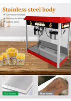 Machines à Popcorn Électriques Professionnelles pour Cinémas et Magasins – Appareils à Popcorn Caramel et Distributeurs Automatiques de Snacks