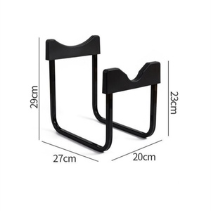 Support pliable multifonctionnel antidérapant en fil métallique pour bouteille d'eau de 5 gallons, écologique, 1 niveau, portable pour cuisine - Product Image 2
