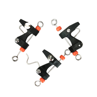 Pelampung Pancing Tiup Yousya Orange White Bead, Klip Pancing, Outrigger, Release Downrigger, Trolling Generik, Terbuat dari Plastik Tahan Lama