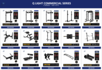 Accessoire de siège pour lat pulldown avec rouleaux pour les jambes et poteau réglable en hauteur pour rack de musculation, équipement de salle de sport commercial