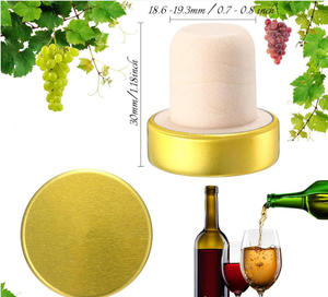<span class=keywords><strong>Bouchon</strong></span> de vin en liège polymère en forme de T pour sceller les bouteilles de vin en chêne, bouchons de bouteilles pour spiritueux - Product Image 2