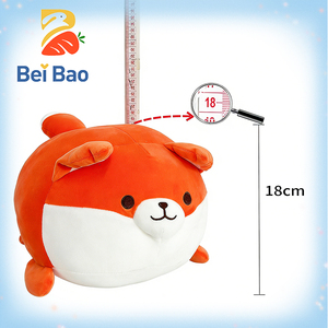 Peluche de Zorro Gordito Adorable de 8 Pulgadas, Color Naranja, Venta al por Mayor, Logotipo Personalizado, Peluche Suave, Juguete de Peluche Renard - Product Image 2