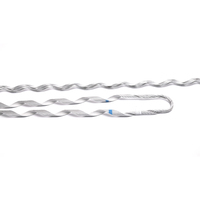 Accessoires de tension pour câble ADSS : Collier de tension préformé pour extrémité fixe