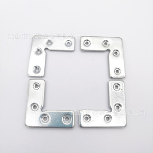 Soportes de Esquina de Aluminio Dunwei Hardware, 45 mm x 16 mm x 2,5 mm, Duraderos, para Puertas, Ventanas y Decoración del Hogar - Product Image 2