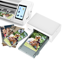 Impresora Fotográfica Inalámbrica Compacta, Películas Personalizadas para Teléfonos con Revestimiento Trasero Imprimible para Máquina de Corte de Protectores de Pantalla