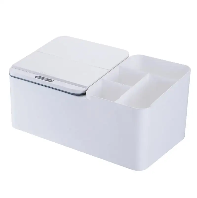 OEM Intelligent induction electric desk storage box rack Jewelry finishing skin care tissue box Smart Storage Organization
