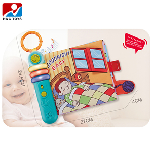 Libro de <span class=keywords><strong>cuentos</strong></span> <span class=keywords><strong>para</strong></span> niños pequeños, juguete de música eléctrica, tela suave, libro de tela <span class=keywords><strong>para</strong></span> bebés - Product Image 5