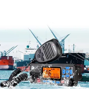 고품질 최근 RS-509M 25w 모바일 무전기 40-50km 156-163MHz DSC 기능 Vhf 해양 라디오