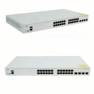 Commutateur Cisco C1300-24P-4G, boîte d'origine, neuf, série Cisco Catalyst 1300, 24 ports, commutateur de réseau géré de couche 3, C1300-24P-4G - Product Image 3