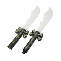 Épée lumineuse LED YT Pirate, jouet promotionnel, cadeaux, épée clignotante avec poignée pour Halloween et fêtes