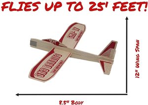 100% artesanal <span class=keywords><strong>balsa</strong></span> madeira planadores hélice avião brinquedos madeira modelo avião Kits - Product Image 2