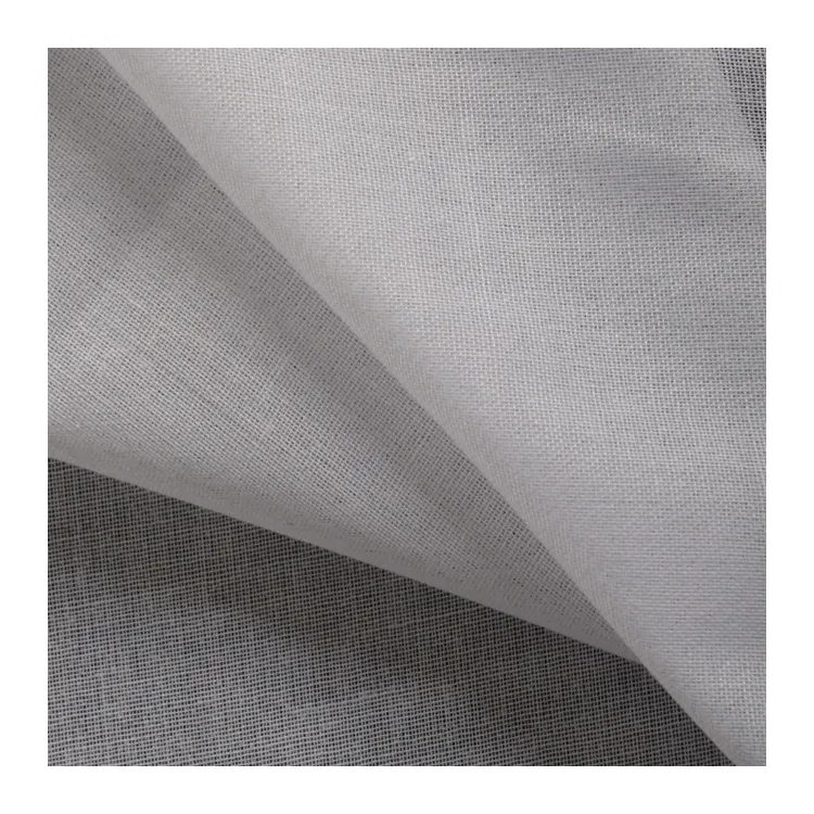 Fabricante de tecido de algodão para entrelaçamento de roupas de algodão para gola de camisa
