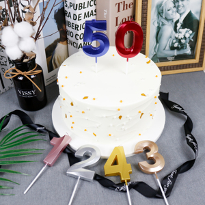 เทียนสำหรับงานเลี้ยงวันเกิดทำจากพาราฟินทาสีสุดสร้างสรรค์ใช้ในโรงละครโอเปร่า - Product Image 6