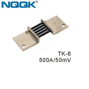 TK- 7 Resistor Arus Listrik DC 600A 50mV Tipe Turki untuk Meteran Panel Saat Ini