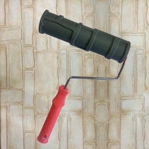 Rullo di Vernice in rilievo Del Manicotto di Struttura Della Parete <span class=keywords><strong>Stencil</strong></span> Pennello Modello Decor - Product Image 1