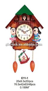 Horloge murale en gros, horloge en forme de maison, Jam Dinding - Product Image 4