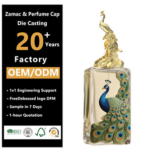 Couvercles personnalisés en forme d'animaux - Bouchons de parfum en zamac - Designs exquis pour les marques de parfums de luxe - Product Image 1