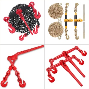 Chaîne de fixation en acier personnalisable Maxplus G10 avec levier à cliquet et crochets de sécurité, galvanisée G80 G70 - Product Image 4