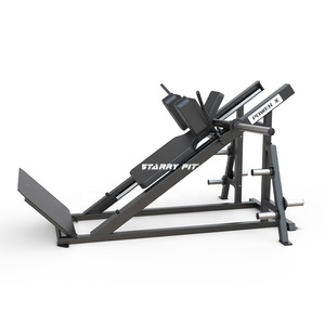 Çin'in En İyi Plaka Yüklemeli Makineleri, Pro 45 Derece Lineer Hack Squat Flex Fitness Ekipmanını Kullanıyor - Product Image 1