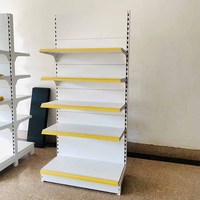 Fabricant chinois Taille personnalisée Couleur Magasin double face Gondola Central Metalicas Para Tienda Étagère de supermarché Etagere Magasin