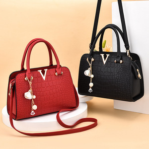 Newest Fashion PU Leather Fashion Ladies Shoulder <b>Bag</b> Large Capacity Elegant Luxury Handbag for Women - Product Image 6