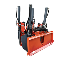 Nouvelle machine de transplantation d'arbres hydraulique à haute efficacité, multi-usages, pour l'exploitation forestière, directement de l'usine