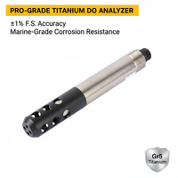 Analizador Óptico de Oxígeno Disuelto por Fluorescencia de Grado Marino GZ-FDO80, Transmisor de OD de Alta Precisión al 1%, RS485, para Agua de Mar
