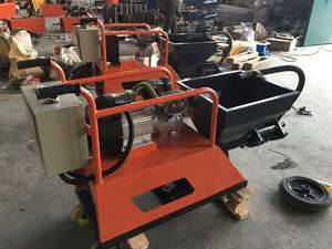 آلات البناء الصغيرة مضخة الملاط الإسمنتية اللولبية ، آلة رش معدات الحشو الإسمنتية - Product Image 4