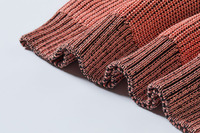 Pull Tricot Homme Col Rond Personnalisé en Laine et Coton à Fil Thermosensible Changeant de Couleur Selon le Temps, Technologie Mode