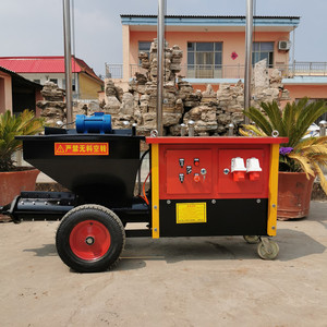 Pulvérisateur automatique de mortier de ciment 911 à <span class=keywords><strong>prix</strong></span> d'usine, machine à projeter le plâtre et la mastication de gypse haute pression pour murs - Product Image 6