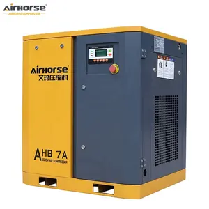 Bomba de compresor de aire Airhorse 400 l/min 4KW 5HP Máquina de pintura en aerosol Compresor de aire de tornillo