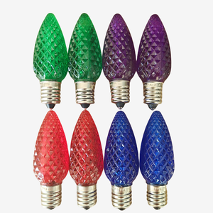 E17 opticore giáng sinh ánh sáng bóng đèn C9 nhiều màu <span class=keywords><strong>LED</strong></span> giáng sinh đèn - Product Image 1