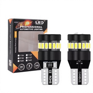 หลอดไฟสัญญาณ LED T10 168 194 W5W 12V สำหรับรถยนต์ พร้อมเลนส์สำหรับอัพเกรดรถยนต์ - Product Image 3