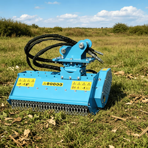 <span class=keywords><strong>Broyeur</strong></span> à fléaux pour excavatrice pour le défrichement des terres, débroussailleuse robuste pour souches, racines et végétation dense - Product Image 2
