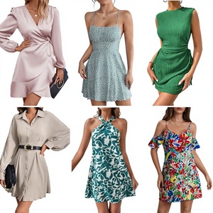 Vestidos Casuales de Verano para Mujer, Surtido de Estilos Variados, Entrega Aleatoria, Vestido de Fiesta - Product Image 1