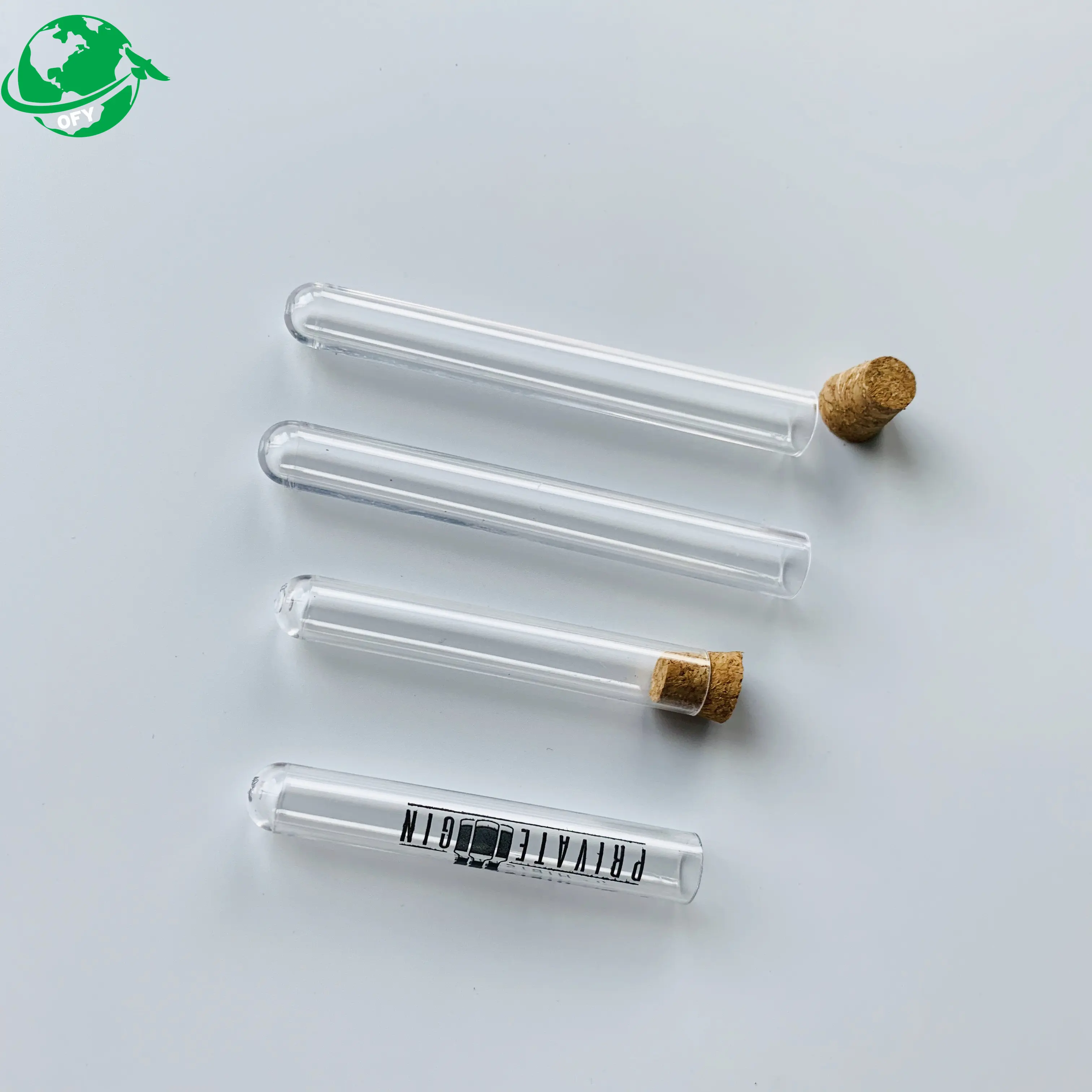 12ml 15 ml 10 ml 25ml diferentes tubos de teste plásticos PP do picosegundo do volume com tampão para o laboratório que testa a indústria médica