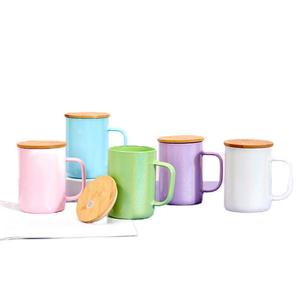 Bicchiere da Birra <span class=keywords><strong>in</strong></span> <span class=keywords><strong>Vetro</strong></span> Colorato da 17oz <span class=keywords><strong>con</strong></span> Glitter e Effetto Shimmer, <span class=keywords><strong>con</strong></span> Manico e <span class=keywords><strong>Coperchio</strong></span> <span class=keywords><strong>in</strong></span> Bambù - Product Image 2