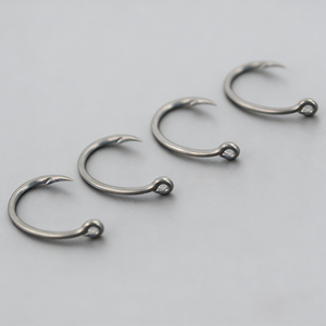 Boîte de 50 hameçons à poissonner à ardillon 8011 en acier à haute teneur en carbone avec revêtement PTFE - Product Image 4